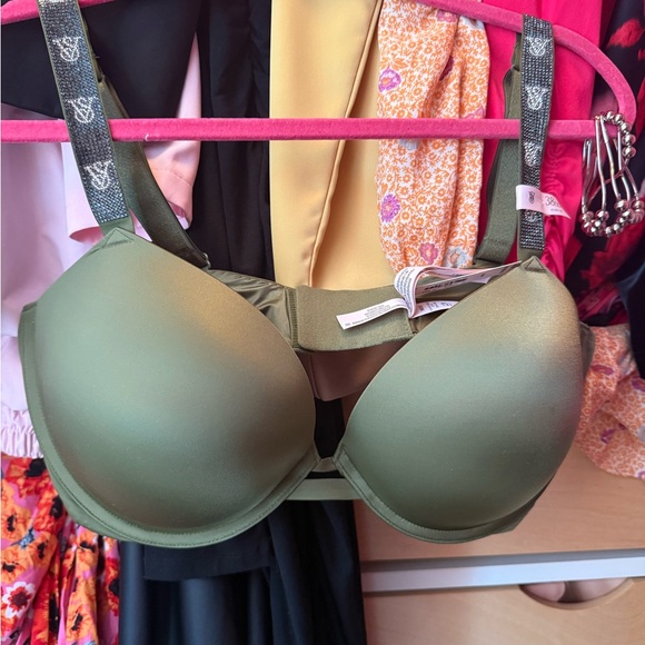 Victoria's Secret Olive Green Bra